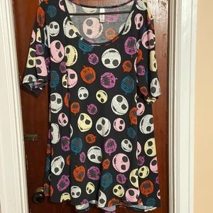 LuluRoe Jack Skellington Top